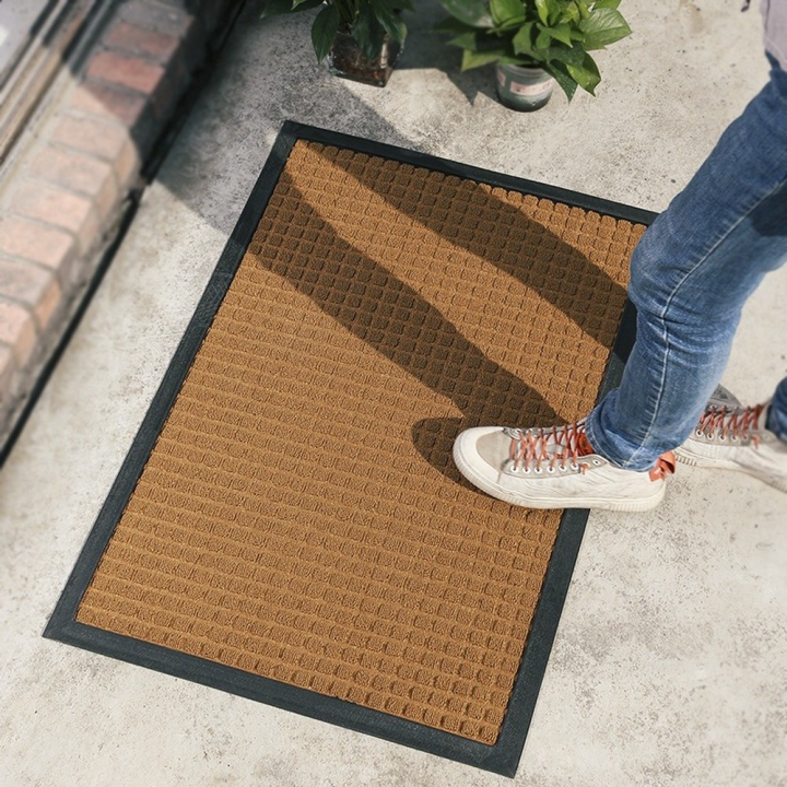 Heavy & Duty Doormat, Durable Welcome Mat, Quick Dry Absorbent Bath Mat, Low  Profile Floor Mat Front Doormat Indoor And Outdoor Doormat, Non Slip Rugs  For Entryway, Patio, High Traffic Areas 