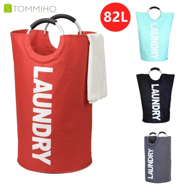 115L Large Laundry Basket Collapsible Fabric Laundry Hamper Tall