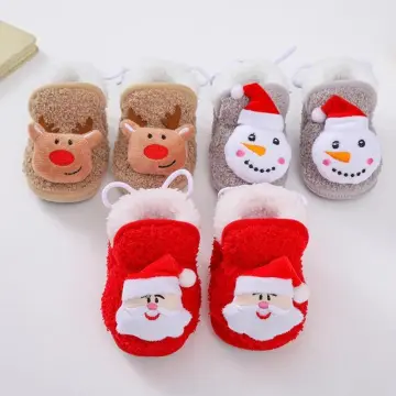 Newborn deals christmas shoes