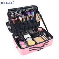 OutsideWomen Upgrade Cosmetic Bag High Quality Professional Beauty Makeup Organiser Bolso Mujer Large Capacity Travel Brush Make Up ！