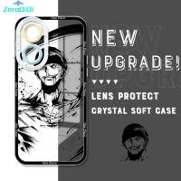 ZeroQiQi เคสโทรศัพท์สำหรับ OPPO A58 4G A78 4G,ดั้งเดิมกันกระแทกลายการ์ตูนลูฟี่ Zoro Ace Hancock เคสโทรศัพท์คริสตัลปลอกอ่อนเคสมือถือใสปกป้องกล้องคลุมทั้งหมด