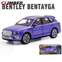 Climber ในสต็อก1:24อัลลอยรถรุ่นเข้ากันได้สำหรับเบนท์ลีย์ Bentayga จำลองดึงกลับรถเครื่องประดับสำหรับของขวัญเด็ก