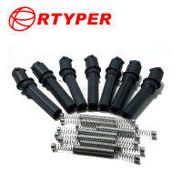 8 PCS Ignition Coil DG508 C1454 C1417 FD503ยาง Boot ฤดูใบไม้ผลิสำหรับ Ford Multispark Blaster อีพ็อกซี่4.6L