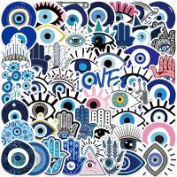 10/30/50pcs Evil Eye Graffiti Stickers Skateboard Guitar Laptop Motorcycle Luggage Bike Car Phone Cool Sticker Kid Toy Stickers