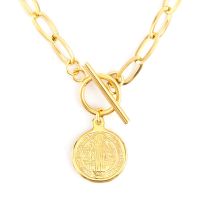 【CW】☒  Catholic San Benito Our Jose Padre Amado Medal Rosary NECKLACE Collier CHOKER