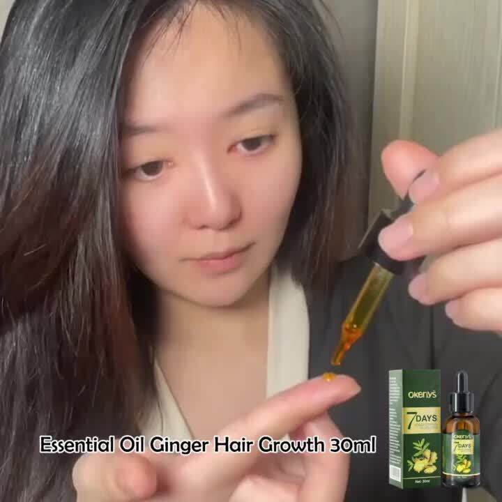 7 Days Repair Hair Grower Minoxidil Ginger Hair Growth Hair Reborn ...