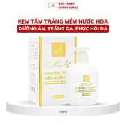 Kem tắm trắng toàn thân Mềm acosmetics, ủ trắng body, hương nước hoa 100ml