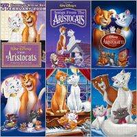 The Aristocats 1000ชิ้นมารีแคทตัวต่อจิกซอว์การ์ตูนตกแต่งสถานรับเลี้ยงเด็กปริศนาไม้ของขวัญของเล่นใช้การบีบอัดการศึกษา