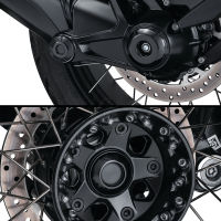 สำหรับ BMW R1200 R1250 Gsadv Rrsrt และ R Nine T Scrambler 40ปี Edition รถจักรยานยนต์ด้านหลังเพลา Sliders Cover Protector