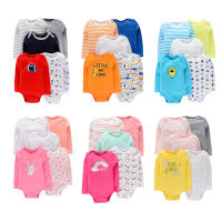 Ircomll 5pcslot 2021 Baby Girl Boy bodysuits long Sleeve cotton overalls infantis clothes Newborn baby Roupas bebe outfit clot