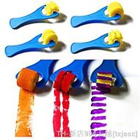 hot【DT】▥✶☜  4 pcs set Children painting graffiti plastic handle sponge roller brush baby products Materials Supplies