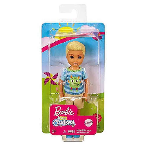 Barbie Club Chelsea Boy Doll (6-inch Blonde) Wearing Monster-Themed Graphic  Shirt and Shorts, for 3 to 7 Year Olds , White | Lazada PH