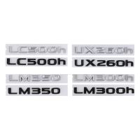 สำหรับ Lexus LC500h สติกเกอร์ติดท้ายรถ Logo Huruf UX260h LM300h LM350สติกเกอร์ติดท้ายรถดัดแปลง Hiasan Mobil