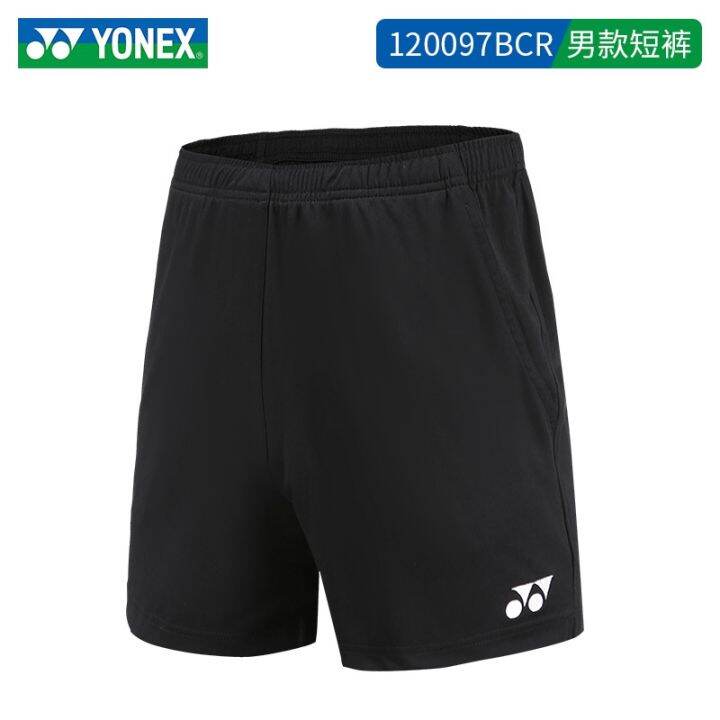 yonex-yonex-กางเกงใส่วิ่งออกกำลังกายแห้งเร็วสำหรับผู้ชายและผู้หญิงสำหรับฤดูร้อนกางเกงกีฬาขาสั้นลายกีฬาปิงปองชุดแบดมินตัน