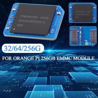 สำหรับ Orange Pi 256GB EMMC โมดูล32GB64GB256GB พร้อมความเร็วในการอ่านและเขียนอย่างรวดเร็วสำหรับ OPI 5 Plus บอร์ดพัฒนา