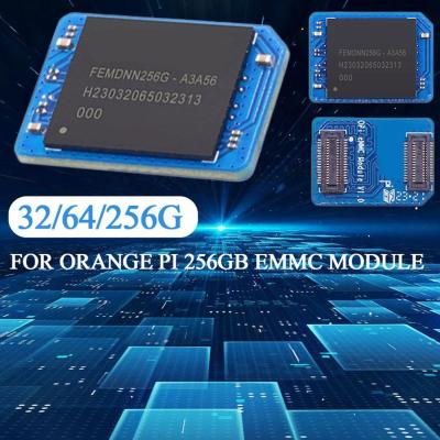 สำหรับ Orange Pi 256GB EMMC โมดูล32GB64GB256GB พร้อมความเร็วในการอ่านและเขียนอย่างรวดเร็วสำหรับ OPI 5 Plus บอร์ดพัฒนา