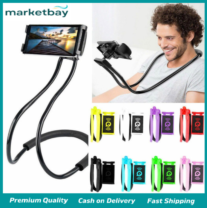 Marketbay LAZY NECK CELLPHONE HOLDER 100% Lazy Hang Neck Cellphone ...