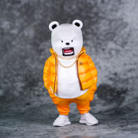 One Piece Trend Evil Bebo Bear แบรนด์แฟชั่นวายร้าย Bebo Bear Anime Model รูปปั้นเครื่องประดับรูป