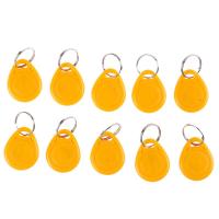 LANG 10Pcs T5577 duplicator badge copy 125khz rfid tag card key ring