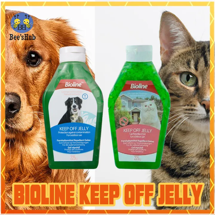 Bioline Keep Off Jelly 225g Outdoor Repellent Gel Pet Keeps Away for