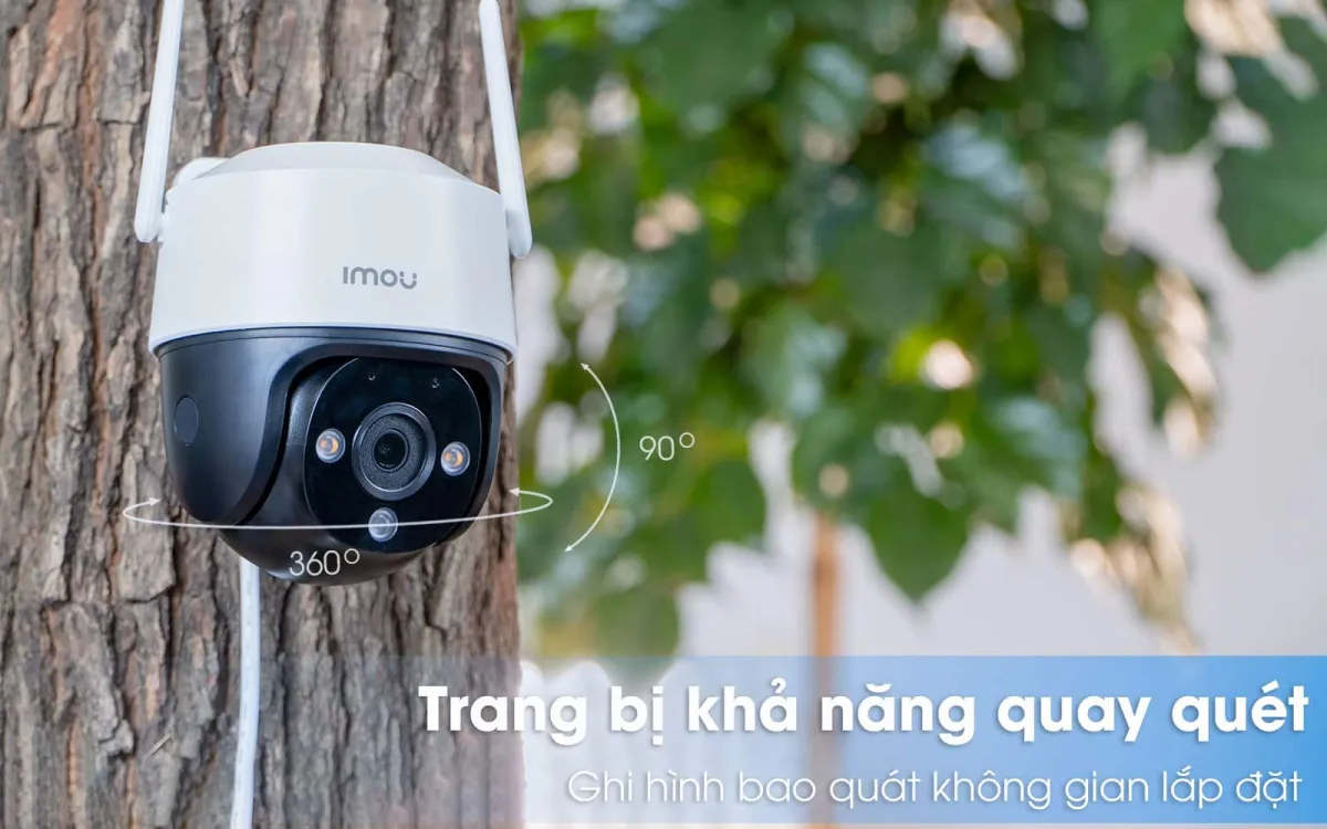 Camera IMOU PTZ S21FP 4M 2K Xoay 360 Độ- Thu Âm- Ban Đêm Có Màu- Góc Nhìn  Siêu Rộng - Wifi Ngoài Trời Chính Hãng TRÙM CAM | Lazada.vn