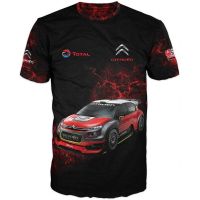 （ALL IN STOCK 2023）  new 3d tshirt brand citroen world rally car