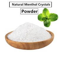 Natural Menthol Crystals Powder / Crystal Arvensis 100% PURE Chinese Menthol Natural Menthol