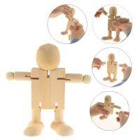 【YF】◄▪㍿  1Pc Dolls Diy Painting Boy Unfinished Wood