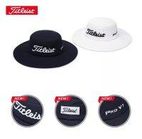 หมวกกอล์ฟ ปีกกว้าง ProV1 Golf hat Woven Fabric Fit Comfortably 22 inches Aussie model Soft Fabric นุ่มใส่สบาย