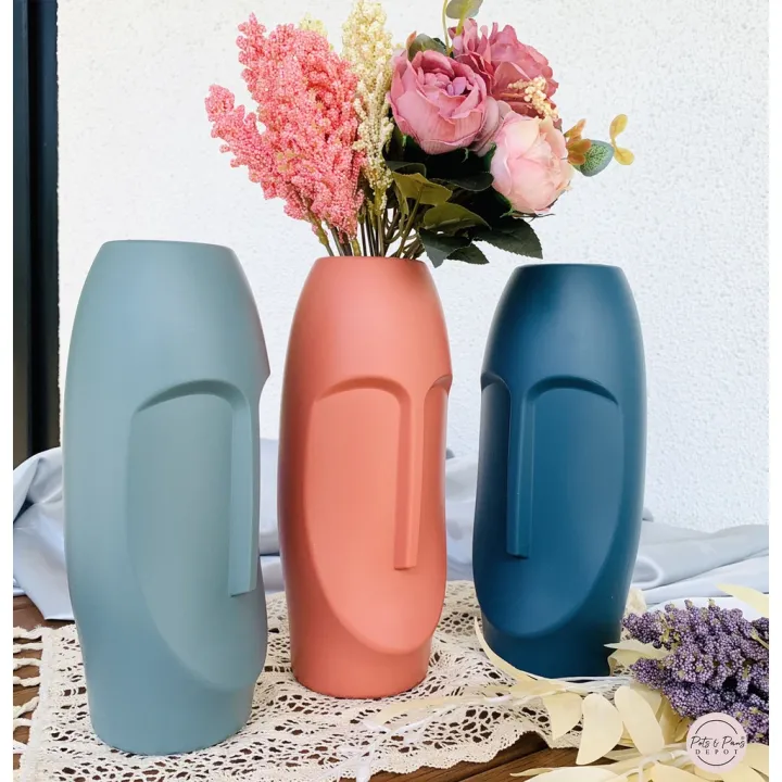 Explosive models Nordic Plastic Desk Vase (Medium)☆ Lazada PH