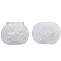 2-Pack 3D Pumpkin Candle , Halloween Pumpkin Silicone for Epoxy, Handmade Soap, Candles, Foundry Arts Crafts