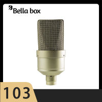 Bella box 103 professional studio XLR microphone capacitor, computer game recording microphone, sound card, Podcast