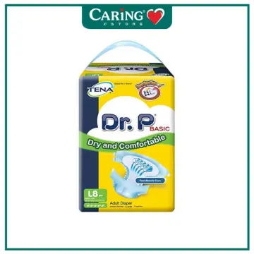 Dr.p Basic Adult Diaper Xl 8's  Dry And Comfortable - Alpro Pharmacy