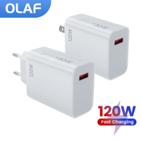 Original Charger สำหรับ Xiaomi 120W Super Fast Charger USB Quick Charger QC3.0อะแดปเตอร์ศัพท์มือถือสำหรับ 14 13 Samsung