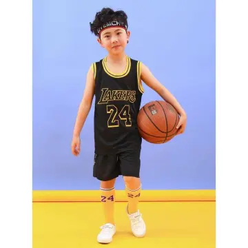Kobe bryant 24 logo basketball la white t-shirt tee top baby toddler kids  boy girl