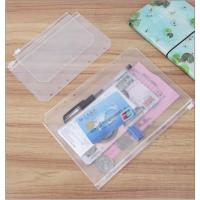 [NEW EXPRESS]☏◆ A5/A6 Transparent Matte PVC Binder Zipper Bag Album Sleeves Waterproof 6 Holes Notebook Planner Accessories Stationery