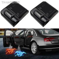 ✲ 2PCS Wireless Led Car Door Welcome Logo Light LED Courtesy Laser Projector Ghost Shadow Lamp Car Accessories Kits for Mitsubishi