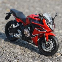 1:18 HONDA CBR650F Alloy Motorcycle Model Diecast Metal Racing Street Motorcycle Model Simulation Collection Children Toys Gift