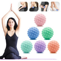 Compar TPR Fascia Ball Foot Fitness ลูกบอลนวด Deep Acupoint กล้ามเนื้อผ่อนคลายไหล่ Cervical Fitness โยคะ Hand Hold Meridian Ball