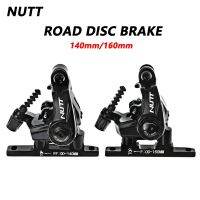 NUTT Road Bike Disc Brake S6T Aluminum Alloy Double Piston Mechanical Wire Pull Disc Brake For SHIMANO Bicycle Brake Accessories