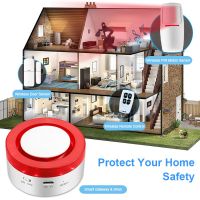 DAYTECH TUYA Wireless Home Alarm System WiFi Smart Siren Detector Sensor WIFI07-3