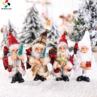 OKDEALS01 สำหรับบ้าน สร้างสรรค์และสร้างสรรค์ เครื่องประดับสำหรับตกแต่ง ของขวัญสำหรับเด็ก สำหรับปีใหม่ เดสก์ท็อป ตุ๊กตาซานต้า ซานต้าซานต้า ตุ๊กตาสำหรับเด็ก ของตกแต่งวันคริสต์มาส