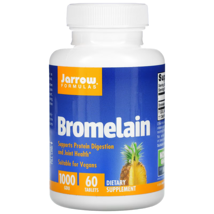 Jarrow Formulas, Bromelain, 1,000 GDU, 60 Tablets Lazada PH