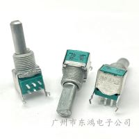 1 pcs Japan ALPS 09 horizontal duplex precision potentiometer B10K shaft length 20mm