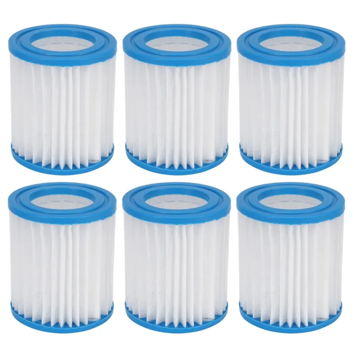6 Pcs Swimming Pool Filter 300 Gallon Filter Cartridge,Swimming Pool