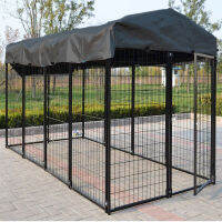 BingoPaw กรงสุนัข Heavy Duty Metal Dog Cage Crate with Cover มุ้งกรงสุนัข มุ้งครอบกรงสัตว์ มีฝาปิด