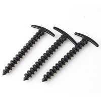 4 Pcs/Set Ground Anchors Sturdy Camping Tent Pegs High Hardness Tent Stakes