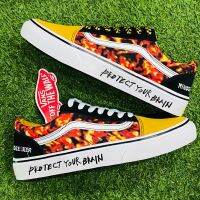 ? ลิขสิทธ์แท้?✔️ รองเท้าVans Old Skool X Mindseeker *Flames* (Size38-45) [พร้อมกล่อง] รองเท้าผ้าใบ รองเท้าแวนส์ รองเท้าลำลอง รองเท้าแฟชั่น รองเท้าสเก็ตบอด