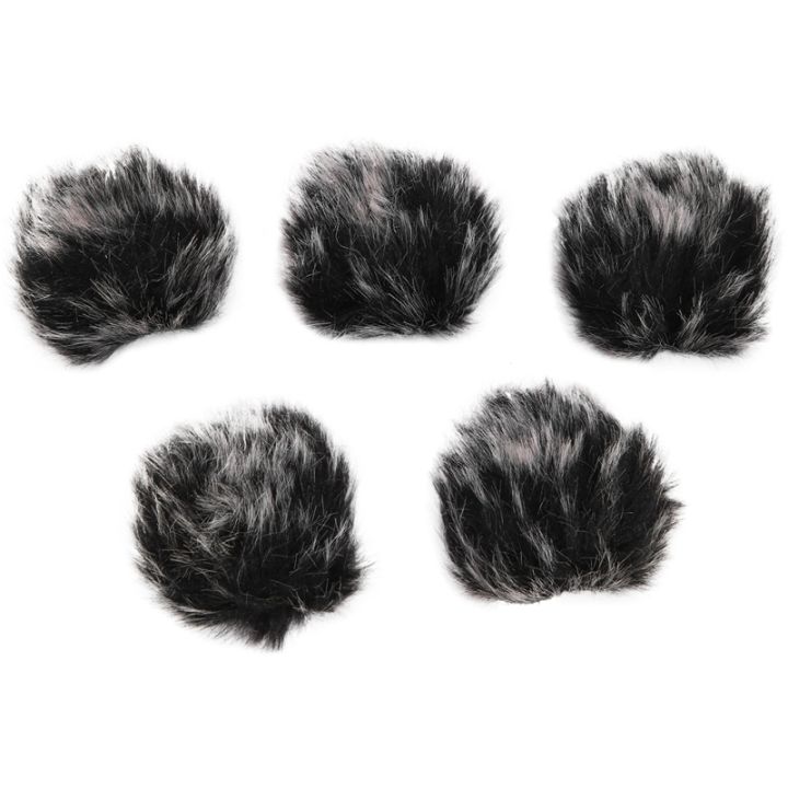 5pcs-1-5cm-microphone-hair-sleeve-overlay-windshield-clip-conference-microphone-sleeve-camera-hair-cover