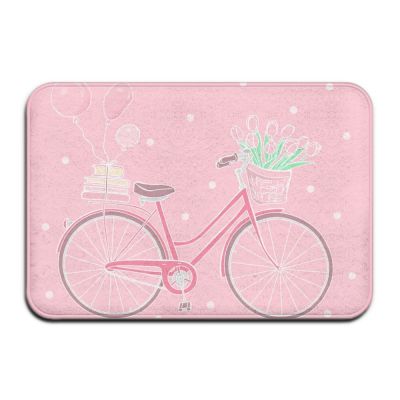 【CC】✜▫❇  The Ride Cycling Pattern Ins Rug Doormat Entrance Room Bedroom